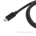 Ensemble de câbles micro-coaxiaux Câbles de type C USB 3.2